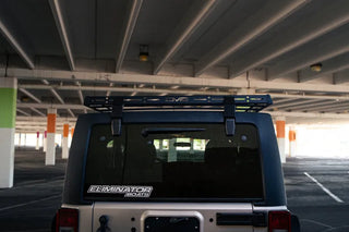 DV8 Offroad Short Roof Rack: Jeep Wrangler (07-18)