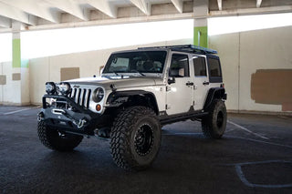 DV8 Offroad Short Roof Rack: Jeep Wrangler (07-18)