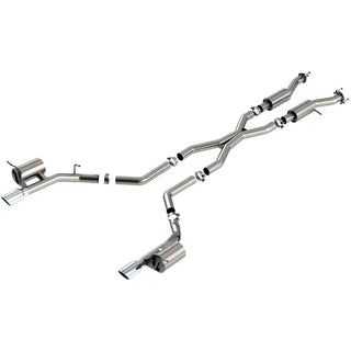 Borla S-Type Cat-Back Exhaust System (Polished Tips): Dodge Durango 6.2L Hellcat 2021 - 2025