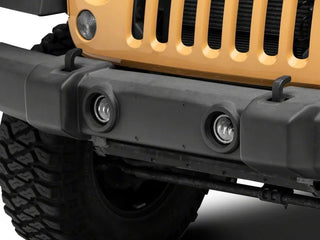 Raxiom Axial Series Halo LED Fog Lights (FRONT): Fits Most Jeep Wrangler Models (2007-2018) - Amber