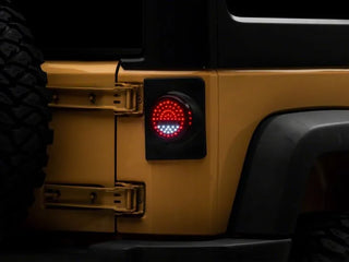Raxiom Axial Halo LED Tail Lights (REAR): Jeep Wrangler (07-18)