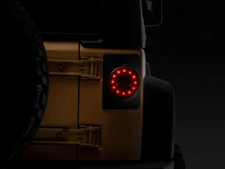 Raxiom Axial Halo LED Tail Lights (REAR): Jeep Wrangler (07-18)