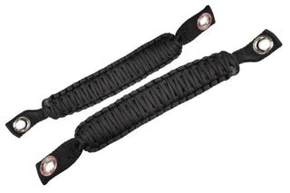 Fishbone Offroad Black Paracord Grab Handles: Jeep Wrangler (07-18)