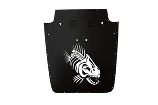 Fishbone Offroad Hood Louver: Fits Most Jeep Wrangler JK Models (2007-2018) - Black