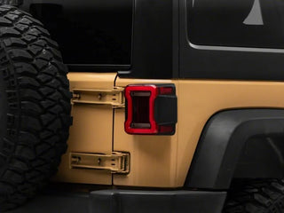 Raxiom Axial Series JL Style LED Tail Lights (REAR): Jeep Wrangler (07-18)