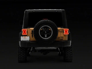 Raxiom Axial Series JL Style LED Tail Lights (REAR): Jeep Wrangler (07-18)