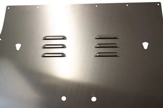 Fishbone Offroad Raw Aluminum Hood Louver: Jeep Wrangler (07-18)