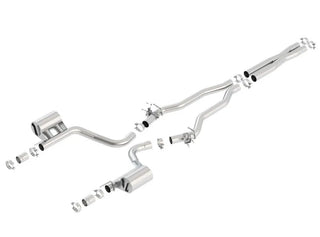 Borla ATAK Cat-Back Exhaust System (Polished Tips): Dodge Charger 6.2L Hellcat 2015 - 2023