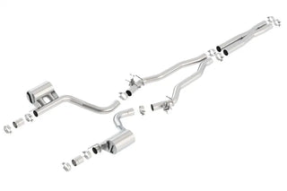Borla ATAK Cat-Back Exhaust System (Polished Tips): Dodge Charger 6.2L Hellcat 2015 - 2023