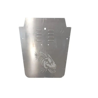 Fishbone Offroad Raw Unpainted Hood Louver: Fits Most Jeep Wrangler Models (2007-2018)
