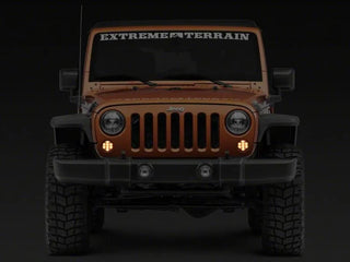 Raxiom Axial Series LED Front Turn Signals (FRONT): Jeep Wrangler (07-18)