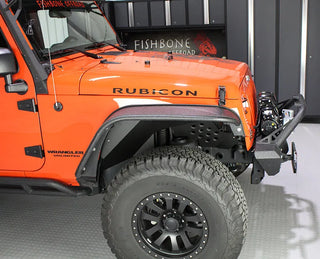 Fishbone Offroad Aluminum Front Inner Fenders (FRONT): Jeep Wrangler (07-18)