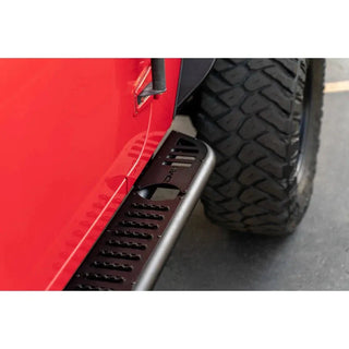 DV8 Offroad OE Plus Side Steps: Jeep Wrangler (07-18)