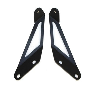 Fishbone Offroad Hood Light Mount Brackets: Jeep Wrangler / Grand Cherokee (07-18)