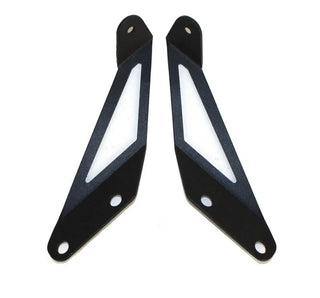 Fishbone Offroad Hood Light Mount Brackets: Jeep Wrangler / Grand Cherokee (07-18)