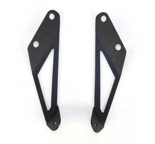 Fishbone Offroad Hood Light Mount Brackets: Jeep Wrangler / Grand Cherokee (07-18)