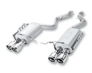 Borla S-Type Cat-Back Exhaust (REAR): Dodge Challenger 6.4L 392 (15-23) Reuses OEM Tips