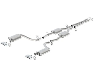 Borla ATAK Cat-Back Exhaust System: Dodge Challenger 5.7L Hemi 2015 - 2023
