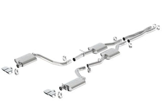 Borla ATAK Cat-Back Exhaust System: Dodge Challenger 5.7L Hemi 2015 - 2023