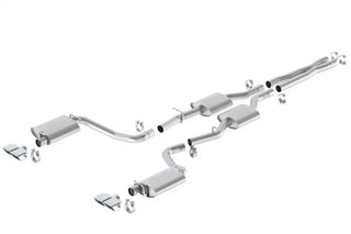 Borla ATAK Cat-Back Exhaust System: Dodge Challenger 5.7L Hemi 2015 - 2023