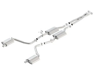 Borla S-Type Cat-Back Exhaust System: Chrysler 300 & Dodge Charger 3.6L V6 2015 - 2024