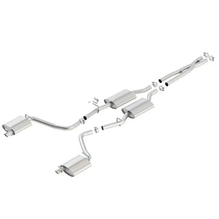 Borla ATAK Cat-Back Exhaust System: Chrysler 300 & Dodge Charger 3.6L V6 2015 - 2023