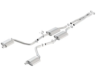 Borla ATAK Cat-Back Exhaust System: Chrysler 300 & Dodge Charger 3.6L V6 2015 - 2023