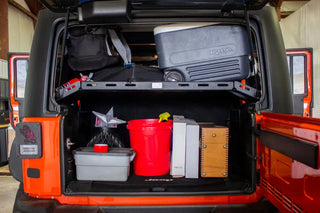Fishbone Offroad Interior Storage Rack: Jeep Wrangler (07-18)