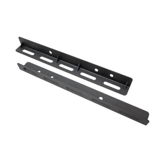 Fishbone Offroad Steel Tub Rail Tie Downs: Jeep Wrangler (07-18) / Grand Cherokee (05-10) w/ Hardware - Black