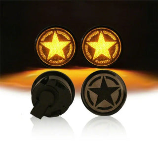 Raxiom Axial Series LED Turn Signal Lights: Fits Most Jeep Wrangler Models (2007-2018)