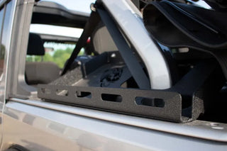Fishbone Offroad Steel Tub Rail Tie Downs: Jeep Wrangler (07-18) / Grand Cherokee (05-10) w/ Hardware - Black