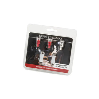 Diode Dynamics Stage 1 Red Interior LED Kit: Jeep Wrangler (07-18)