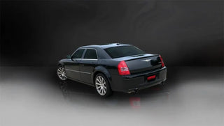 CORSA Xtreme Cat-Back Black Tips (REAR): Charger / Magnum / 300C SRT8 2005-2010 6.1L HEMI