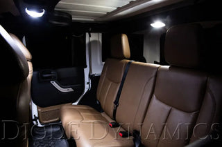 Diode Dynamics Stage 2 Blue Interior LED Kit: Jeep Wrangler (07-18)