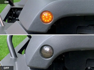 Raxiom Smoked LED Side Marker Lights: Fits Most Jeep Wrangler Models (2007-2018)