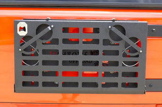 Fishbone Offroad Tailgate Table: Jeep Wrangler (07-18) w/ SS Hardware - Black Textured