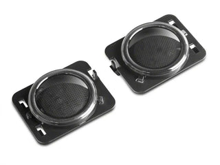 Raxiom Smoked LED Side Marker Lights: Fits Most Jeep Wrangler Models (2007-2018)