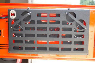Fishbone Offroad Tailgate Table: Jeep Wrangler (07-18) w/ SS Hardware - Black Textured
