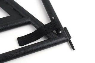 Fishbone Offroad Steel Front Tube Doors (FRONT): Jeep Wrangler (07-18) - Black Textured