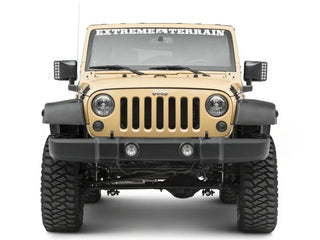 Raxiom Off-Road LED Manual Mirrors w/ Turn Signals: Fits Most Jeep Wrangler Models (2007-2018)