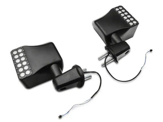 Raxiom Off-Road LED Manual Mirrors w/ Turn Signals: Fits Most Jeep Wrangler Models (2007-2018)