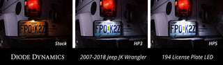 Diode Dynamics Stage 2 Cool White Interior LED Kit: Jeep Wrangler (07-18)