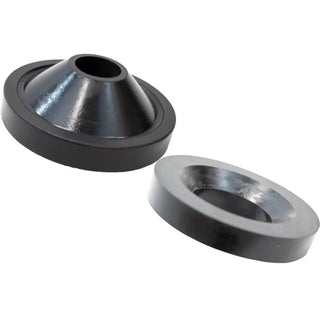 Fishbone Offroad 0.75In Coil Spring Spacer Kit (F&R): Jeep Wrangler JK (07-18) - Black