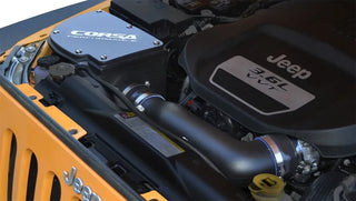 Corsa Cold Air Intake (Powercore Filter): Jeep Wrangler JK 3.6L V6 2012 - 2018