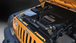 Corsa Cold Air Intake (Powercore Filter): Jeep Wrangler JK 3.6L V6 2012 - 2018