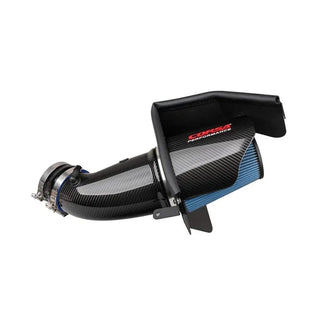 CORSA Carbon Fiber Air Intake Oiled Filter: Challenger / Charger SRT Hellcat 2017-2023 6.2L HEMI