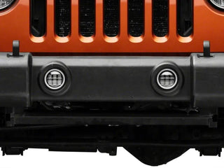 Raxiom Axial Series Halo Amber LED Fog Lights: Jeep Wrangler / Gladiator (07-26)