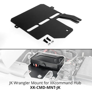 XKGLOW XKcommand Hub Mounting Bracket: Jeep Wrangler (07-18)