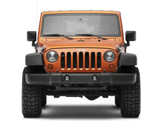Raxiom Axial Series Tri-Bar Amber LED Fog Lights: Jeep Wrangler / Gladiator (07-26)
