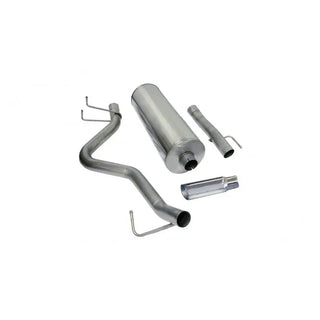 CORSA Sport Cat-Back Exhaust (Side Exit w/ Polished Tip): Dodge Ram 4.7L & 5.7L (06-07)
